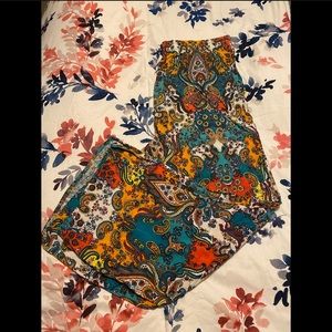 Ambiance Apparel Colorful Boho Pants